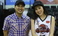 Á hậu Tú Anh cùng em chồng Tăng Thanh Hà tiếp lửa cho TL Warriors đối đầu Saigon Heat
