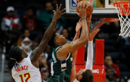 Màn trình diễn của Giannis Antetokounmpo trước Atlanta Hawks