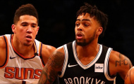 Video NBA: Màn so tài đẳng cấp giữa D'Angelo Russell và Devin Booker tại Brooklyn