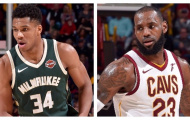 Video NBA: Màn đua tài giữa Giannis Antetokounmpo và LeBron James tại Cleveland