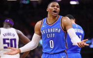 Có “Big three”, OKC Thunder vẫn rất phụ thuộc vào Rusell Westbrook