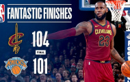 Video NBA: Xem lại màn ngược dòng ngoạn mục của CAVs