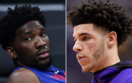 Embiid động viên Lonzo Ball sau màn trình diễn tệ hại