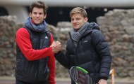 Đại chiến giành vé cuối giữa Dominic Thiem và David Goffin