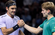 Goffin 'bất lực' trong việc nghĩ cách đánh bại Federer