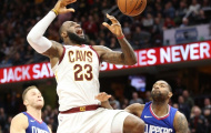 'King James' lên tiếng đúng lúc, Cavaliers hạ Clippers ở hiệp phụ