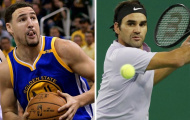 Klay Thompson quyết so tài cao thấp với Roger Federer
