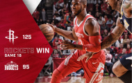 Highlights NBA: Houston Rockets 125-95 Denver Nuggets