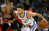 Bùng nổ ở hiệp hai, Stephen Curry giúp Warriors hủy diệt Chicago Bulls với cách biệt gần 50 điểm
