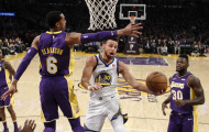 Highlights NBA: Golden State Warriors 127-123 LA Lakers 
