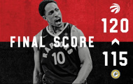 Highlights NBA: Toronto Raptors 120-115 Indiana Pacers