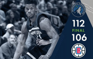 Highlights NBA: Minnesota Timberwolves 112-106 Los Angeles Clippers