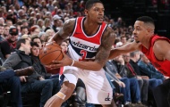 Ghi 51 điểm, Bradley Beal giúp Wizards đánh sập pháo đài Moda Center