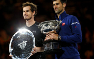Murray, Djokovic được đánh giá cao trước thềm Australian Open 2018
