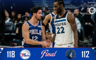 Highlights NBA: Minnesota Timberwolves 112-118 Philadelphia 76ers