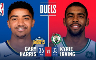 Video NBA: Màn đua tài giữa Kyrie Irving và Gary Harris tại Boston
