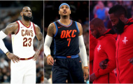 ESPN: LeBron James và Carmelo Anthony tụ hợp tại Rockets để chống Warriors