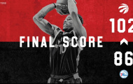 Highlights NBA: Toronto Raptors 102-86 Philadelphia 76ers