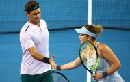 Federer 'chụp lưới' siêu đẳng khiến đối thủ bất lực