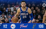 Highlights NBA: Philadelphia 76ers 112-106 San Antonio Spurs