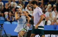 Chùm ảnh; Federer và đàn em rạng rỡ nâng cao cúp vô địch
