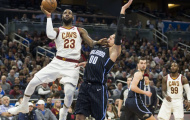King Jame rực sáng, Cavaliers nhọc nhằn vượt ải Orlando