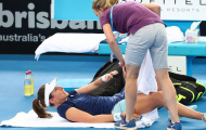Konta sớm tái xuất sau khi dừng cuộc chơi ở Brisbane