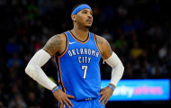 Carmelo Anthony 'chán ngấy' trọng tài NBA