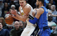 Video NBA: Màn trình diễn tuyệt hảo của Nikola Jokic ở trận Mavericks