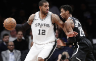Video NBA: Màn trình diễn xuất thần của LaMarcus Aldridge ở trận Brooklyn Nets