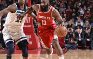 Video NBA: Màn trình diễn của James Harden trong ngày trở lại