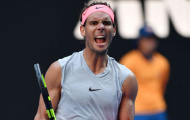 Video Rafael Nadal thị uy sức mạnh ở vòng 2 Australian Open