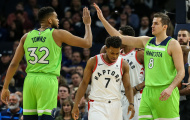Highlights NBA: Toronto Raptors 109-115 Minnesota Timberwolves