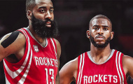 Video NBA: Harden & Paul song tấu, Rockets hạ đẹp Warriors