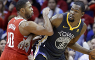 Durant bình thản khi Warriors 'lép vế' Rockets ở NBA Regular Season