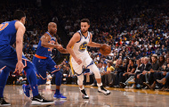 NBA 2017-18, Knicks 112-123 Warriors: Vắng K. Porzingis, Warriors thắng dễ