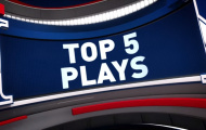 Video NBA: Top 5 pha bóng hay nhất trong ngày thi đấu 24/01