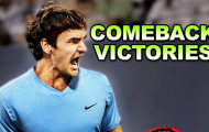 Video 10 màn 'lật kèo' kinh điển của Federer