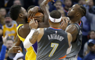 Clip nóng: Cú tát thứ 4 liên tiếp cho OKC Thunder