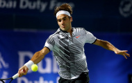 Video Federer gục ngã trước đối thủ hạng 116 thế giới ở Dubai Open 2017