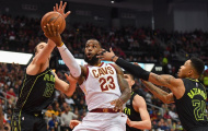 NBA 2017-18, Cavaliers 123-107 Hawks: Chiến thắng nhẹ nhàng cho nhà vua 