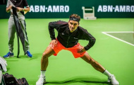 Video Federer chuẩn bị cho Rotterdam Open 2018