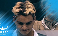 Video Federer dự Rotterdam Open 1999 với mái tóc chất chơi