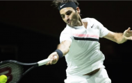 Video Federer giành thắng lợi tốc hành ở vòng 1 Rotterdam Open