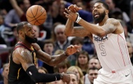 NBA 2017-18, Washington 110-103 Cleveland: Nhà vua té ngửa trên sân nhà
