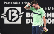 Video Stan Wawrinka bỏ cuộc ở Open 13