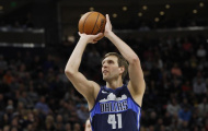 Clip nóng: Huyền thoại Dirk Nowitzki chạm mốc 31.000 điểm