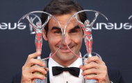 Video thần thái của Federer khi nhận cú đúp giải thưởng 'Oscar thể thao'