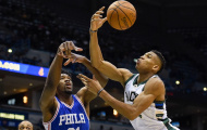 Dự đoán NBA 2017-18, Philadelphia (34-27) vs Milwaukee (33-29): Embiid đối đầu Antetokounmpo lần đầu tiên