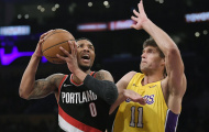 Một mình Damian Lillard chấp cả Team Los Angeles Lakers